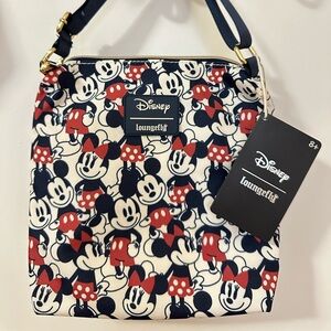 Loungefly Disney Mickey & Minnie Crossbody Bag
